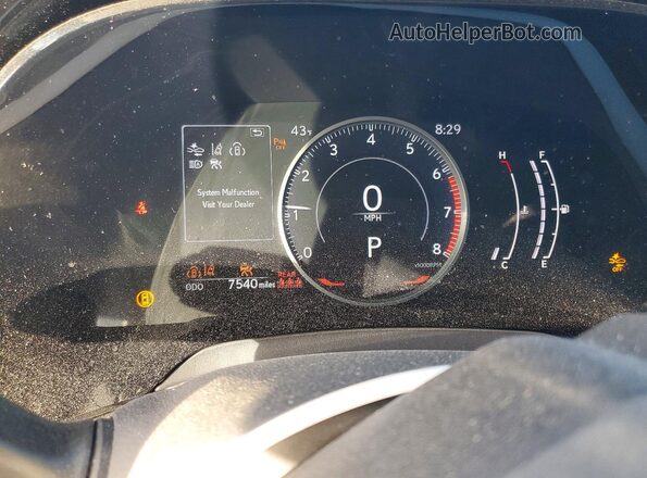 2T2BAMBA1RC033588 2024 LEXUS RX Silver Widok zestawu wskaźników