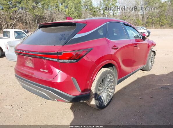 2T2BAMBA3RC023841 2024 LEXUS RX 350 Red Rear right