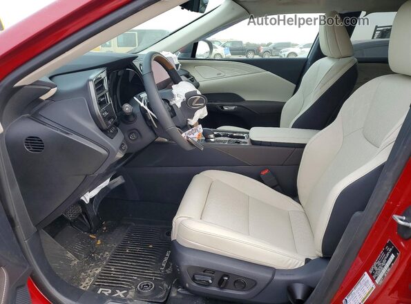 2T2BAMBA3TC069693 2026 LEXUS RX Red Widok wnętrza z przodu