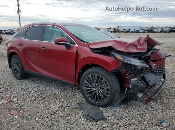 2T2BAMBA3TC069693 2026 LEXUS RX Red Przód prawy