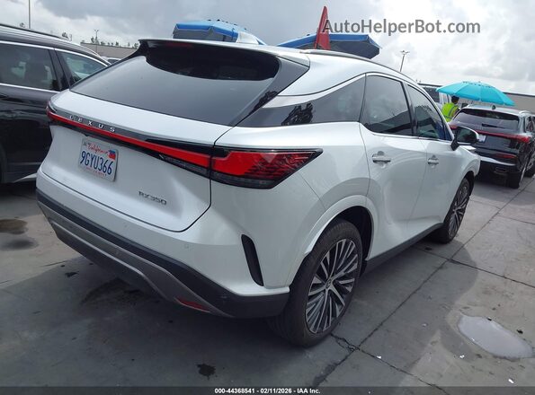 2T2BAMBA4PC013655 2023 LEXUS RX 350 White Rear right