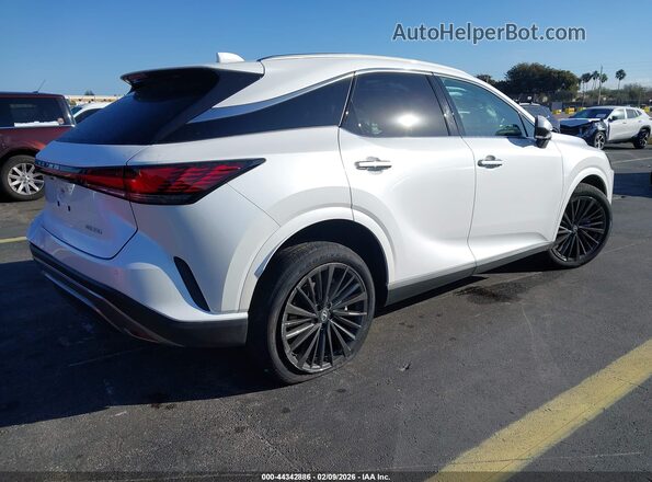 2T2BAMBA5TC071378 2026 LEXUS RX 350 White Rear right