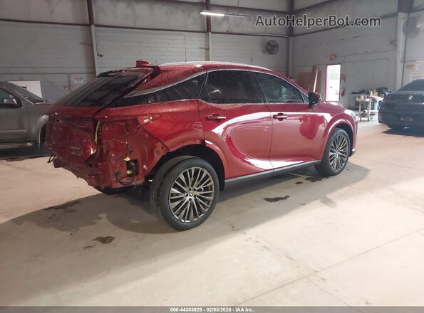 2T2BAMBA7PC014959 2023 LEXUS RX 350 Бордовый Задняя правая четверть