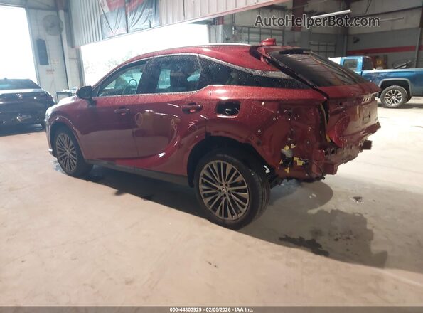 2T2BAMBA7PC014959 2023 LEXUS RX 350 Бордовый Задняя левая четверть