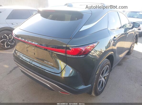 2T2BAMBA7RC032915 2024 LEXUS RX 350 Зеленый Задняя правая четверть