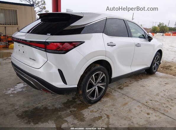 2T2BAMBAXSC064635 2025 LEXUS RX 350 White Հետևի աջ