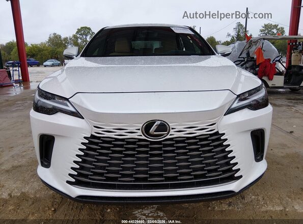 2T2BAMBAXSC064635 2025 LEXUS RX 350 White Սալոնի հետևի տեսք