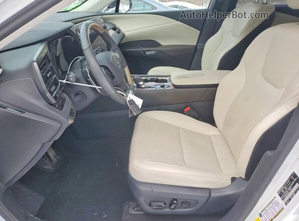 2T2BAMCA0PC018074 2023 LEXUS RX White Widok wnętrza z przodu