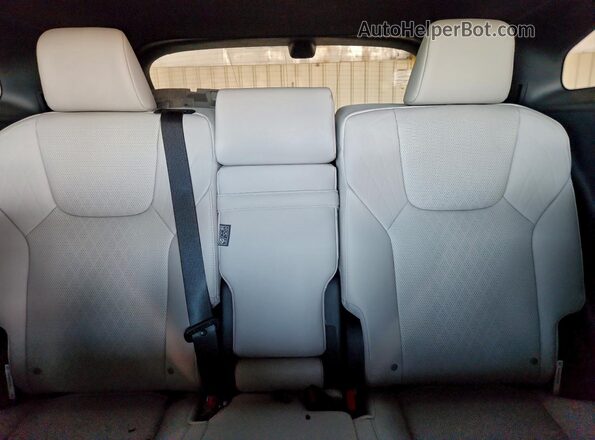 2T2BAMCA0RC048923 2024 LEXUS RX Gray Widok tylnych siedzeń