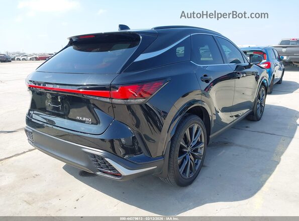 2T2BAMCA0RC055466 2024 LEXUS RX 350 Черный Задняя правая четверть