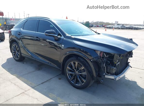 2T2BAMCA0RC055466 2024 LEXUS RX 350 Черный Передняя правая четверть