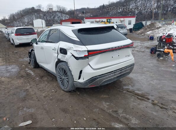 2T2BAMCA0SC104283 2025 LEXUS RX 350 White უკანა მარცხენა