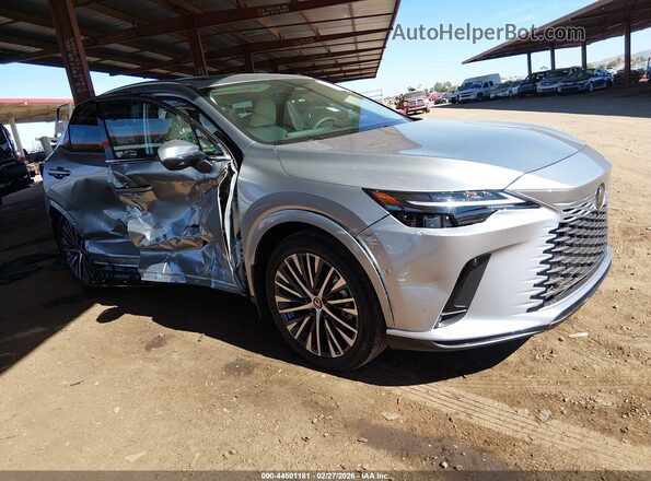 2T2BAMCA1TC133275 2026 LEXUS RX 350 Серебряный Передняя правая четверть