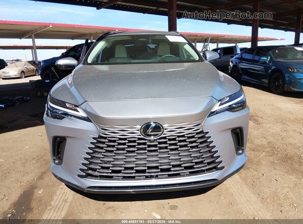 2T2BAMCA1TC133275 2026 LEXUS RX 350 Серебряный Вид щитка приборов
