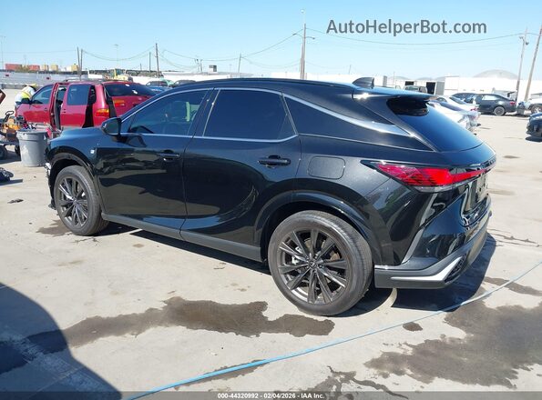 2T2BAMCA2PC033806 2023 LEXUS RX 350 Черный Задняя левая четверть