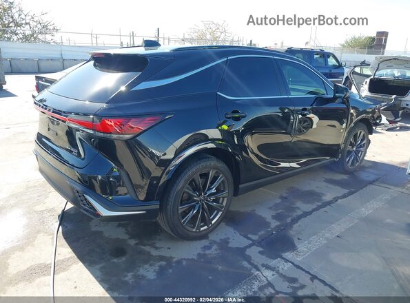 2T2BAMCA2PC033806 2023 LEXUS RX 350 Черный Задняя правая четверть