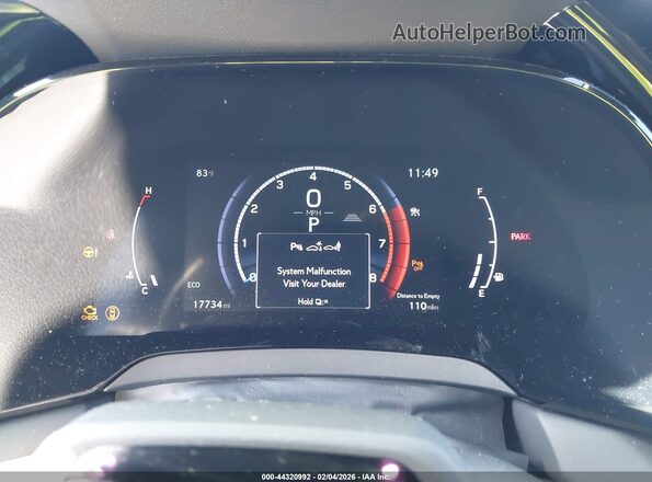 2T2BAMCA2PC033806 2023 LEXUS RX 350 Черный Вид задних сидений