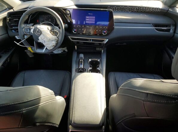 2T2BAMCA4PC012567 2023 LEXUS RX Silver ხელსაწყოთა პანელის ხედი