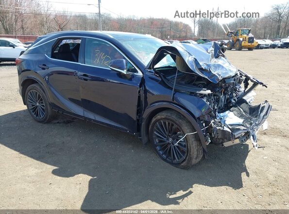 2T2BAMCA6RC087550 2024 LEXUS RX 350 Dark Blue Передняя правая четверть