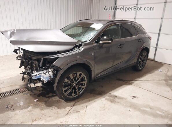 2T2BAMCA7PC018475 2023 LEXUS RX 350 Gray წინა მარცხენა ხედი სამი მეოთხედიდან