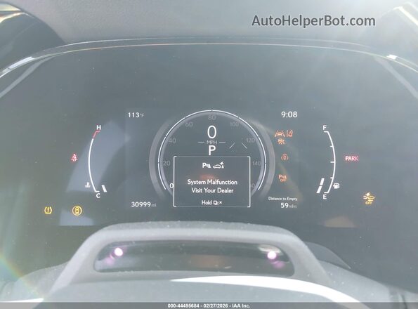 2T2BAMCA7PC033722 2023 LEXUS RX 350 Gray Widok tylnych siedzeń
