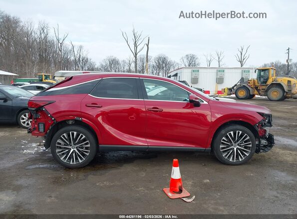 2T2BAMCAXRC040389 2024 LEXUS RX 350 Red Սալոնի 360 աստիճան տեսք
