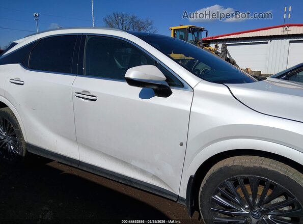 2T2BAMCAXRC056754 2024 LEXUS RX 350 White Widok wnętrza z tyłu