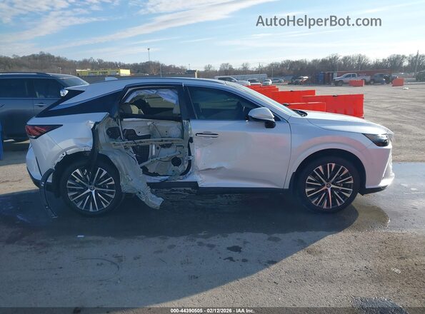 2T2BAMCAXSC121172 2025 LEXUS RX 350 White Widok zestawu wskaźników