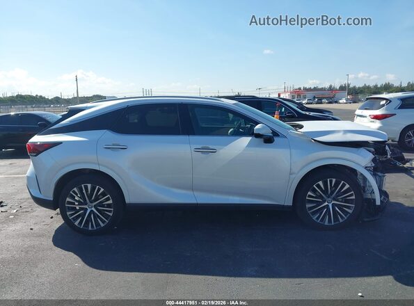 2T2BBMCA0RC058526 2024 LEXUS RX 350H Белый Панорамный вид салона 360°