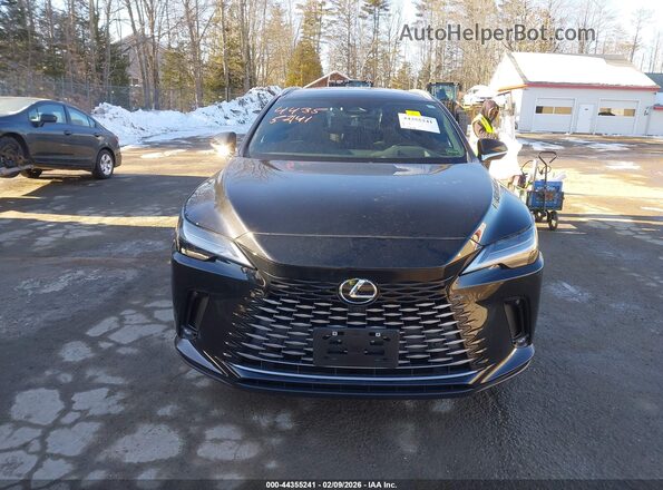 2T2BBMCA2SC091324 2025 LEXUS RX 350H Черный Вид задней части салона