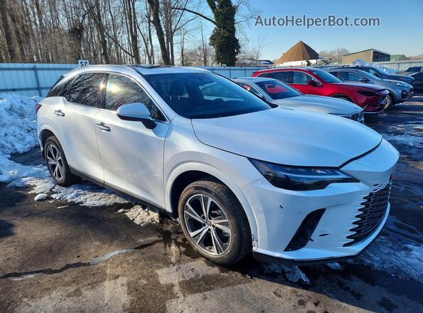 2T2BBMCA3SC089680 2025 LEXUS RX Белый Передняя правая четверть