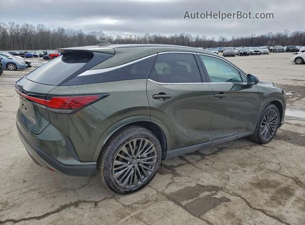2T2BBMCA3TC108441 2026 LEXUS RX Зеленый Задняя правая четверть