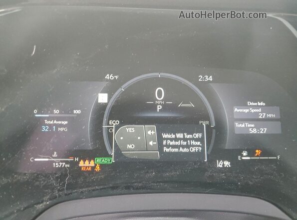 2T2BBMCA3TC108441 2026 LEXUS RX Зеленый Вид щитка приборов