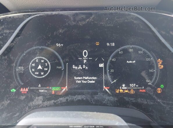 2T2BBMCA3TC117012 2026 LEXUS RX 350H Черный Вид задних сидений