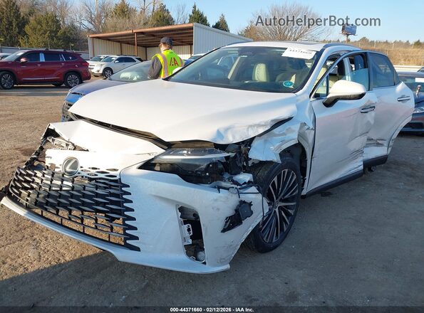 2T2BBMCA5PC022473 2023 LEXUS RX 350H Белый Передняя левая четверть