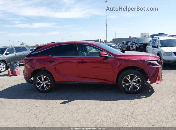 2T2BBMCA5RC042435 2024 LEXUS RX 350H Красный Вид задней части салона