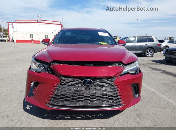 2T2BBMCA5RC042435 2024 LEXUS RX 350H Красный Вид щитка приборов