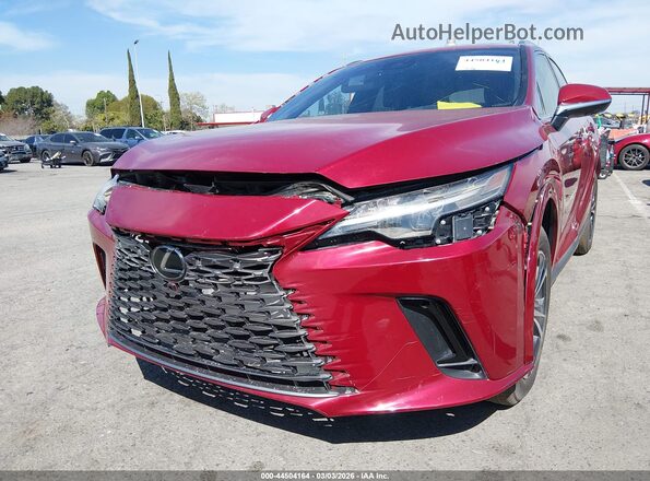2T2BBMCA5RC042435 2024 LEXUS RX 350H Красный Вид спереди