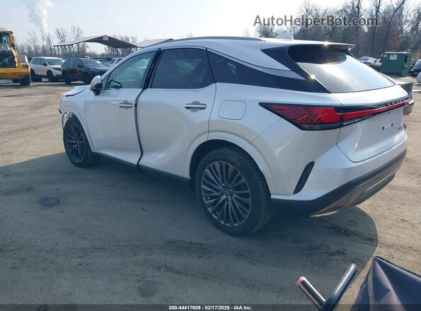 2T2BBMCA6SC086630 2025 LEXUS RX 350H Белый Задняя левая четверть