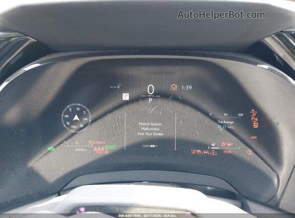 2T2BBMCA6SC086630 2025 LEXUS RX 350H Белый Вид задних сидений