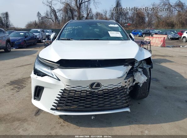 2T2BBMCA6SC086630 2025 LEXUS RX 350H Белый Вид щитка приборов