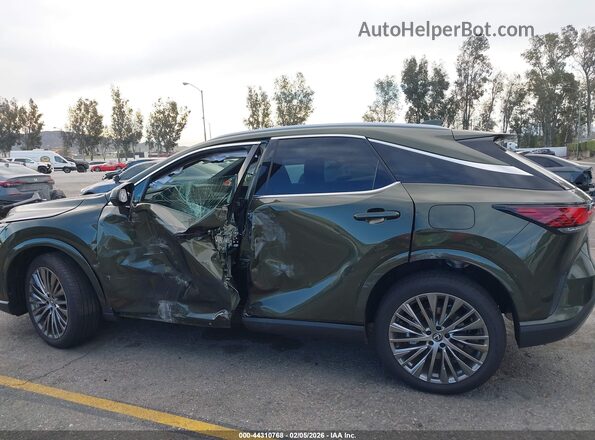 2T2BBMCA6SC104740 2025 LEXUS RX 350H Зеленый Вид спереди