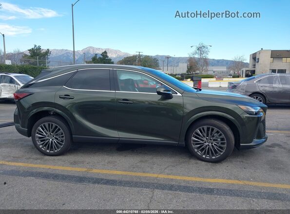 2T2BBMCA6SC104740 2025 LEXUS RX 350H Зеленый Панорамный вид салона 360°