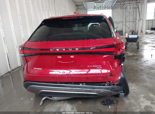 2T2BBMCA7TC111634 2026 LEXUS RX 350H Красный 