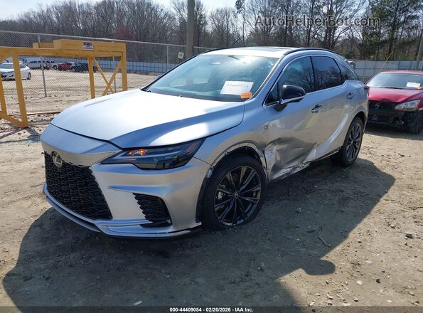 2T2BBMCA7TC117658 2026 LEXUS RX 350H Серебряный Передняя левая четверть