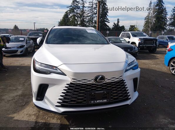 2T2BBMCA9RC036170 2024 LEXUS RX 350H Белый Вид щитка приборов
