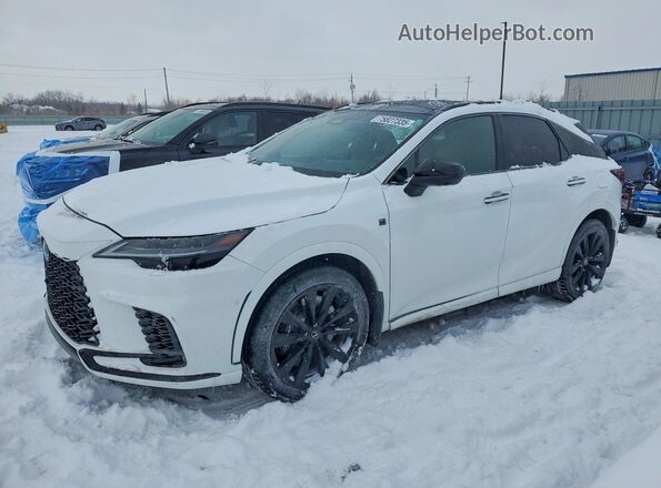 2T2BCMEA9PC010496 2023 LEXUS RX White წინა მარცხენა ხედი სამი მეოთხედიდან