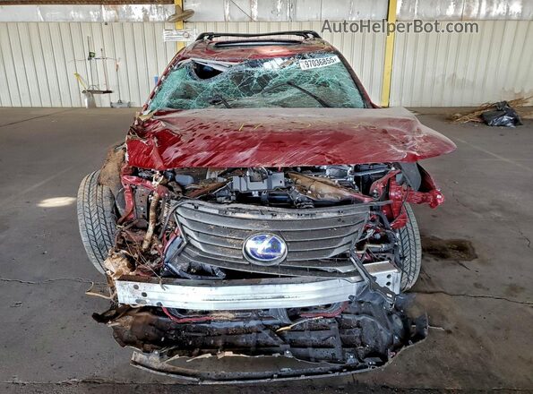 2T2BGMCA0GC005341 2016 LEXUS RX Red Widok z przodu