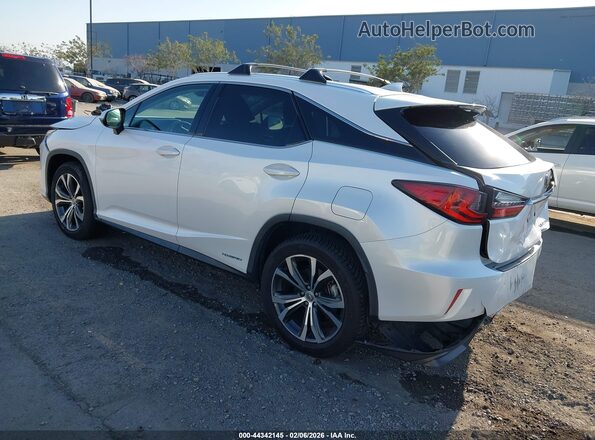 2T2BGMCA2GC006068 2016 LEXUS RX 450H Белый Задняя левая четверть