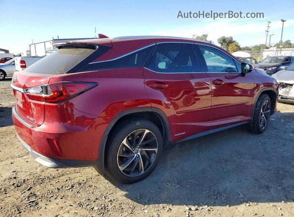 2T2BGMCA4KC031692 2019 LEXUS RX Красный Задняя правая четверть